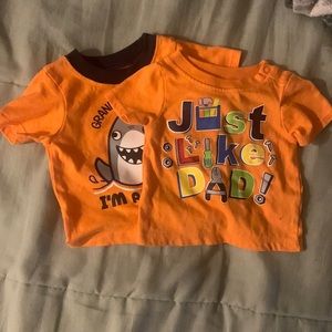 Orange t-shirt set💜